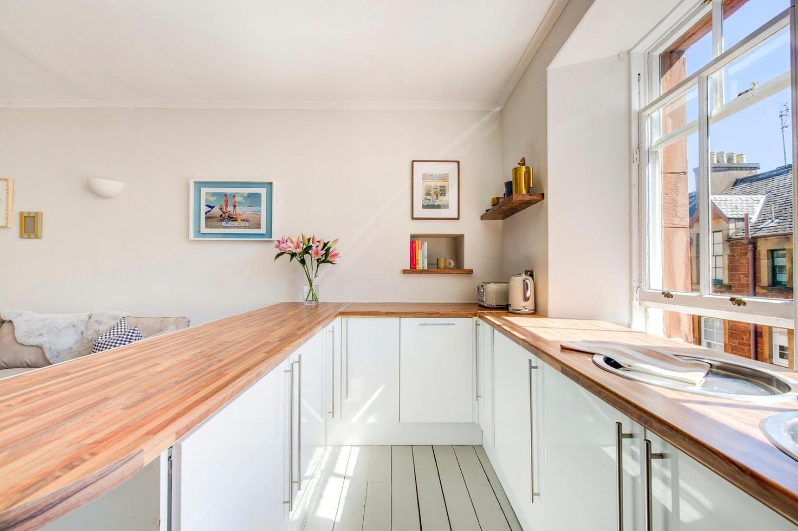 Stylish 1Bd Seaside Flat North Berwick别墅 外观 照片